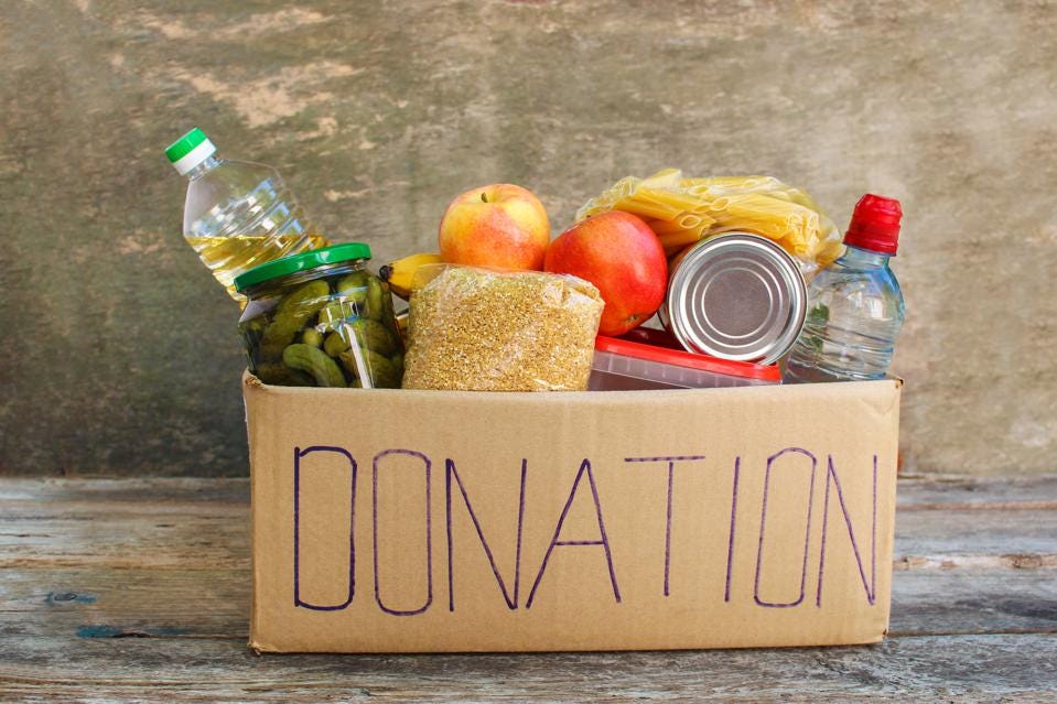 food donations picture
